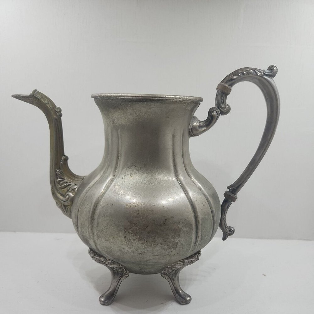 Vintage Antique Coffee Tea Pot Missing Pieces